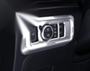 Ford Explorer ABS Chrome Headlight Adjustment Frame Cover Trim (2020-2023)