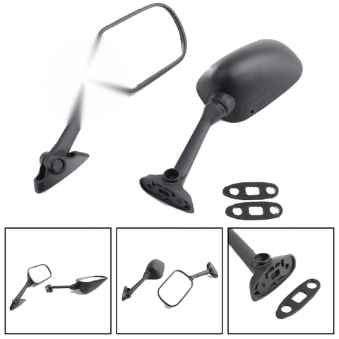 Suzuki GSXR 1000 SV 650 / 1000 2003-2006 Black Generic Rearview mirror Mirrors