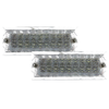 Universal 12V White LED Side Marker Turn Signal Lights