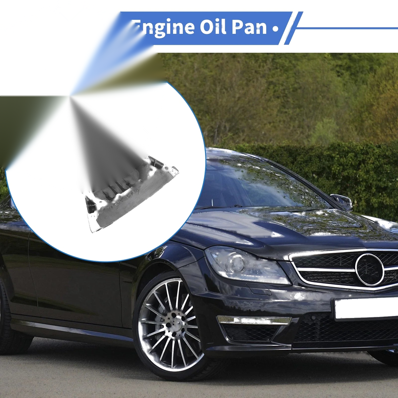 Mercedes-Benz C230 Aluminum Alloy Engine Oil Pan (2001-2007)