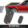 Honda Accord 4 Button Black Replacement Key Fob Shell Case