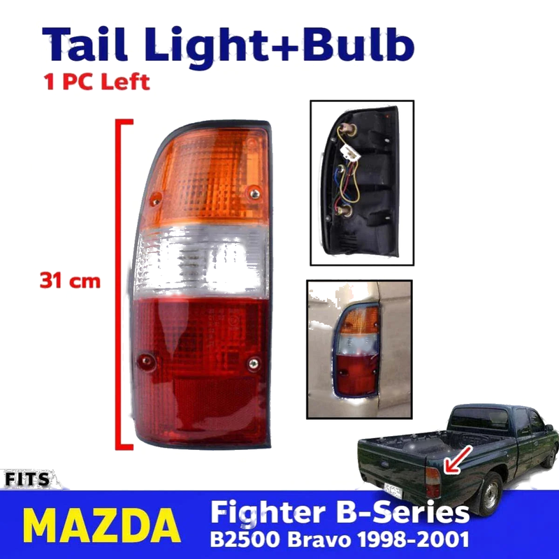 Left Tail Light Rear Lamp Fits Mazda Fighter B-Series B2500 Bravo Pickup 1997-02