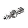 Motorcycle Brake Caliper Titanium M10x1.25 Banjo Bolt with Bleed Valve