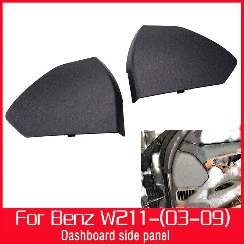 Mercedes Benz E-Class W211 Front Left & Right Door Upper Covers (2003-2009)