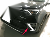Toyota RAV4 ABS Chrome Front Fog Light Cover Trim (2016-2016)