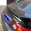 Toyota Corolla 2003-2013 with Brake Light Gloss Black Trunk Spoiler Wing
