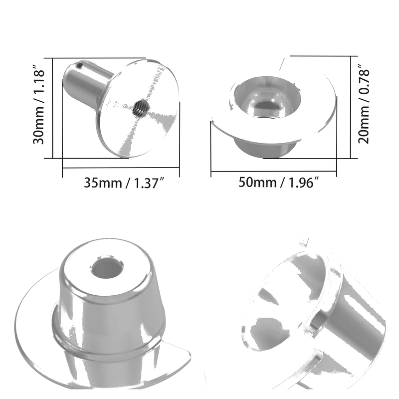 Yamaha YFZ450X (2010-2011) YFZ450R Seat Receptacle Latch Pin Kit (2012-2022)