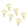 Toyota Mazda Isuzu 200 x White Door Panel Clips (Fits Various Models)