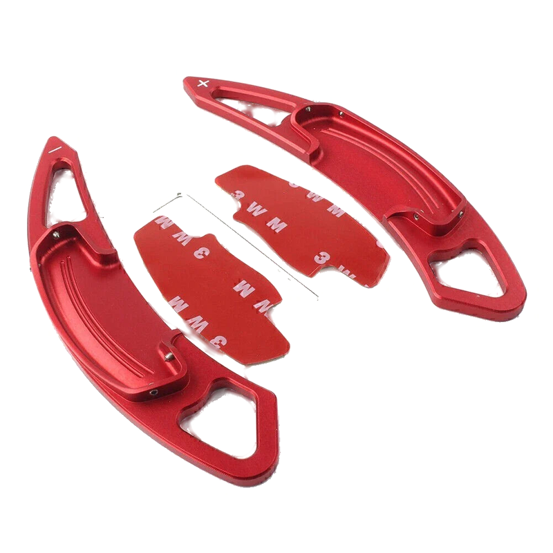 Honda Civic Red Aluminum Paddle Shifters Enlarger Trim (2016-2021)