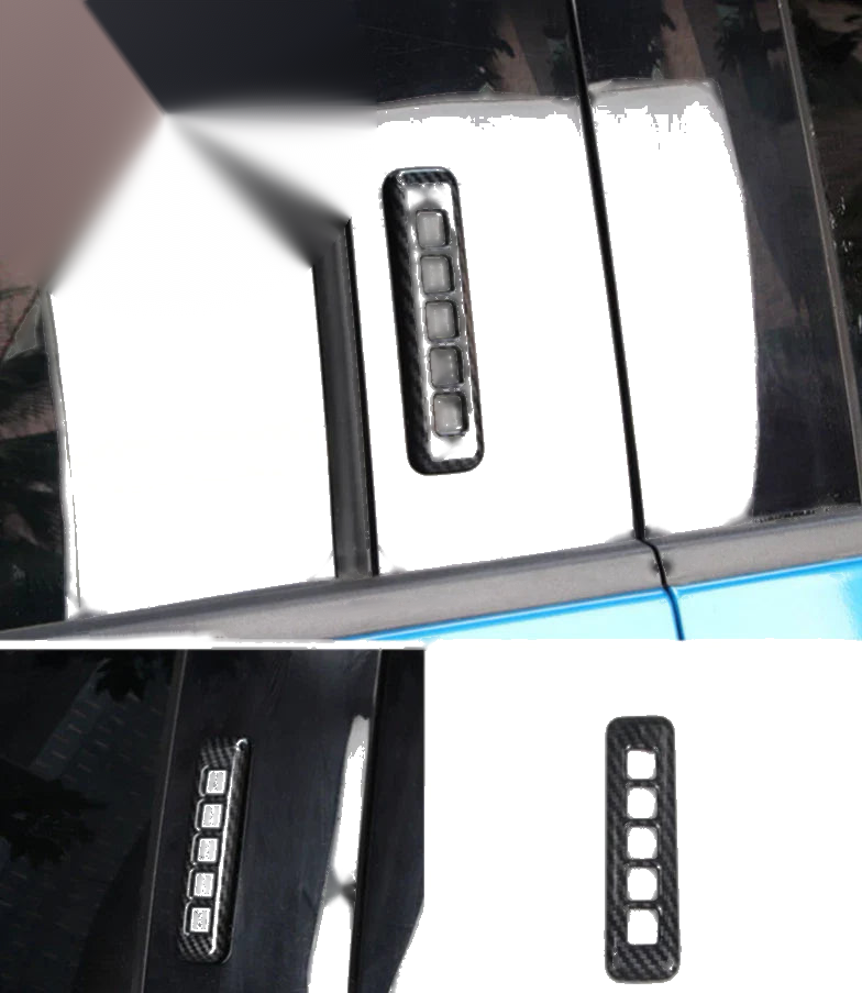 Ford F150 Carbon Fiber Door Lock Button Cover Trim (2015-2019)