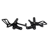 Suzuki Hayabusa GSX1300R (1999-2008) Black Moto Rear Set Foot Pegs