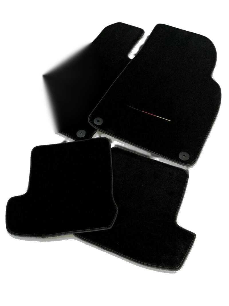 Porsche 911 Gen. 2 LHD Carpet Germany Flag Floor Mats (2017-2019)