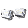 Mercedes Benz W204 W212 W221 White LED License Plate Lights (2008-2016)