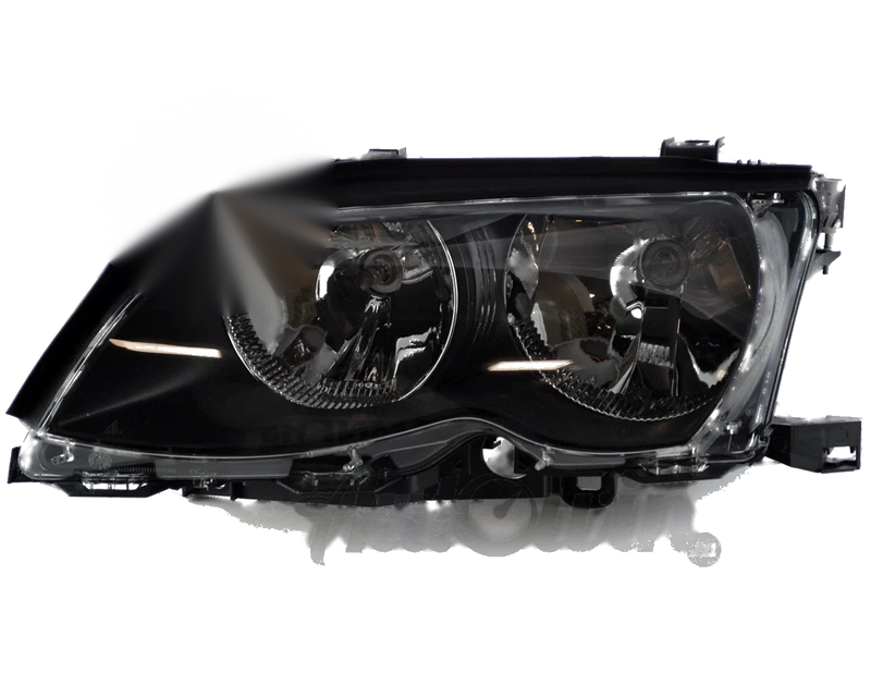 BMW 3 Series E46 (1997-2005) - Genuine OEM New Halogen Headlight LH