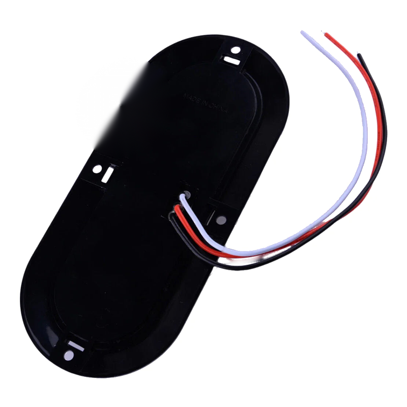 Car Truck Trailer Red LED Oval Side Marker Turn Signal Lights