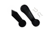 Toyota Tundra, Camry, 4Runner Black Window Crank Handle (2000-2023)