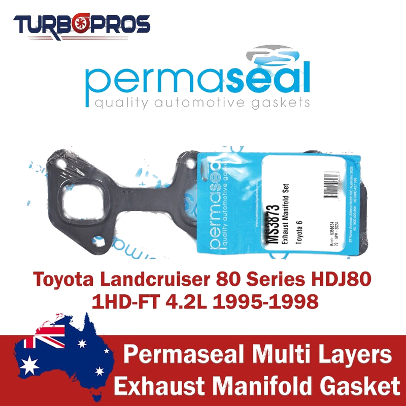 Toyota Landcruiser 80 Series 1HD-FT 4.2L Permaseal Exhaust Manifold Gasket