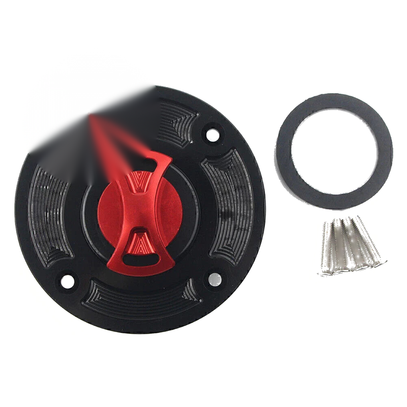 Suzuki TL1000S GS500 GSXR600 GSXR750 GSXR1000 Red Fuel Gas Tank Cap Cover