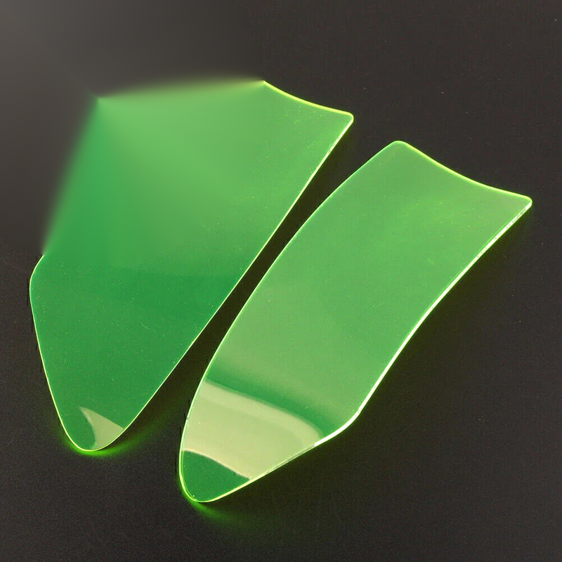 Honda CBR600RR Green Front Headlight Guard Shield Lens Cover (2013-2018)