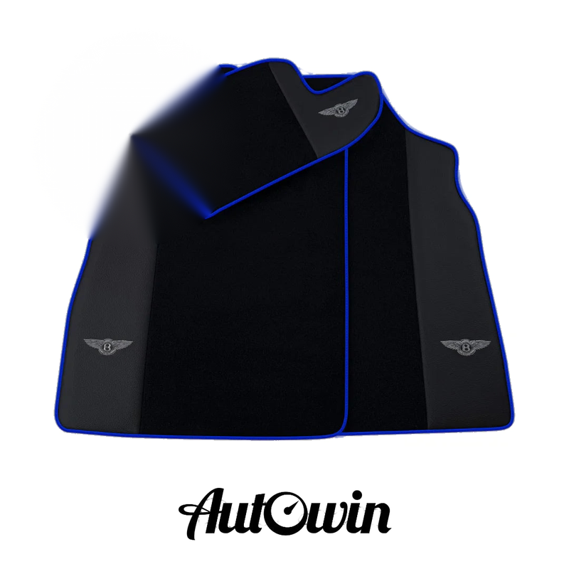 Bentley Continental GTC AutoWin Black Floor Mats (2011-2018)