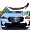 BMW X3 G01 X4 G02 2022-2023 Carbon Black Front Bumper Spoiler Lip