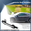 Honda Accord (2003-2007) Silver Tone Rear Right Exterior Door Handle