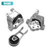 Jeep Cherokee & Chrysler 200 Engine Motor Transmission Mounts Set (2011-2017)