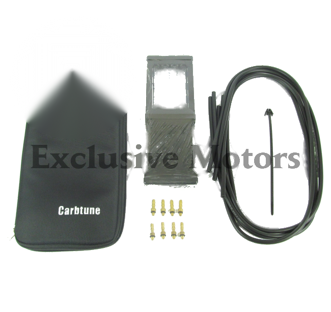 Carbtune Pro - 4 Column Manometer + Accessories and pouch