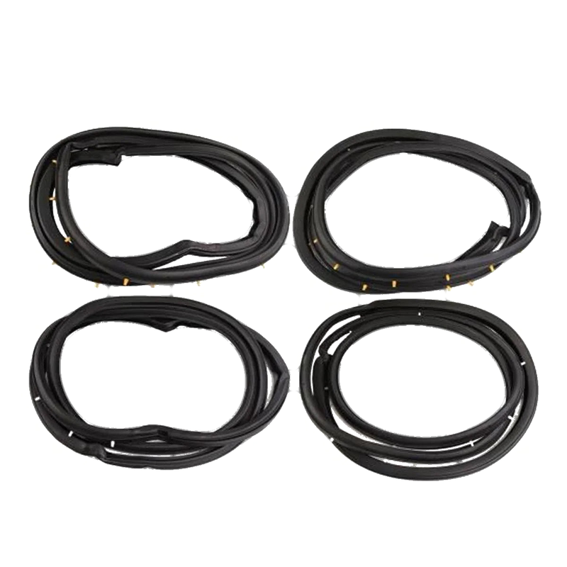 Door Rubber Seal Weatherstrip Set 4 Fits Mazda 323 4D Sedan BG Serie 1992-94 D07