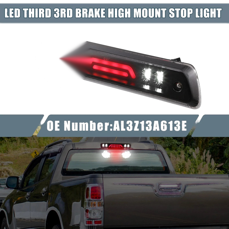 Ford F-150 Black Housing Smoked Lens High Mount Stop Light (2015-2020)