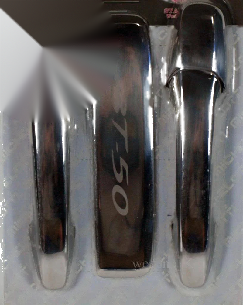 Mazda BT-50 4 x Stainless Steel Door Handle Covers (2006-2011)