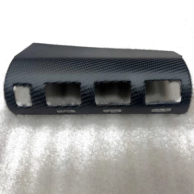 Nissan GT-R R35 09-16 Matte Carbon Fiber Console VDC Switch Panel Cover Trim
