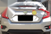 Mazda 6 Sedan with Light Unpainted Rear Trunk Wing Spoiler (2003-2023)