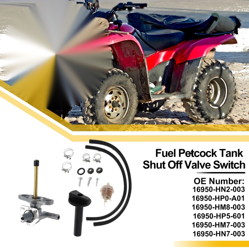 Honda Foreman 450 ATV Fuel Valve Petcock Gas Tank Switch (2005-2014)