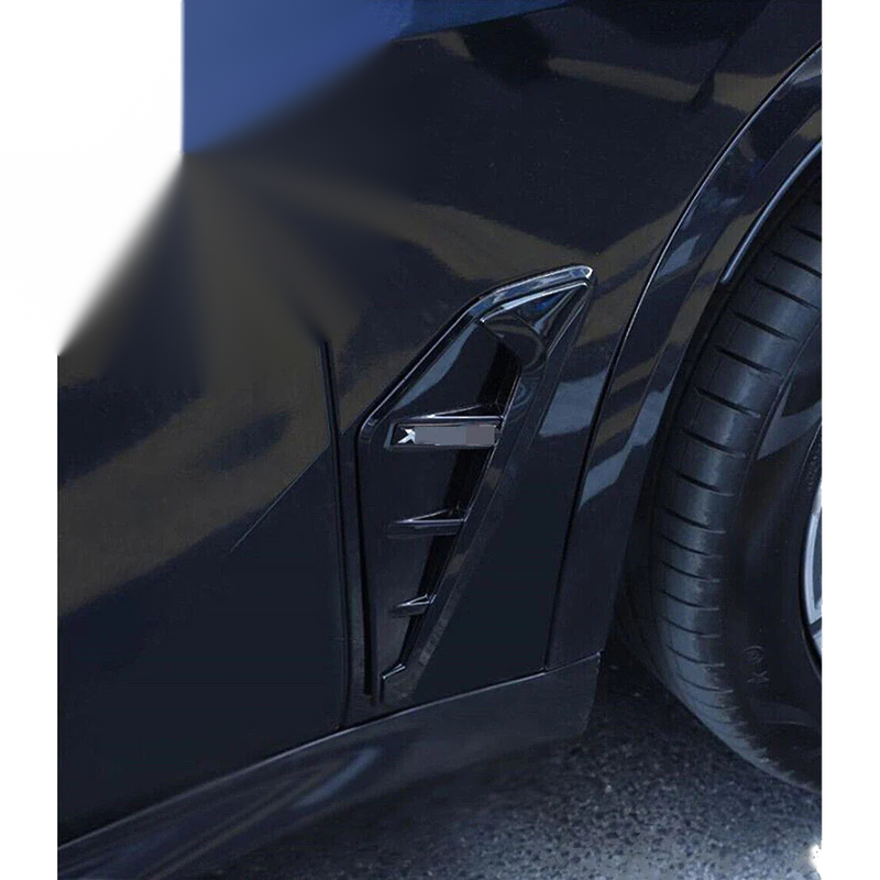 BMW X5 Side Marker Fender Air Vent Outlet Covers (2019-2023)