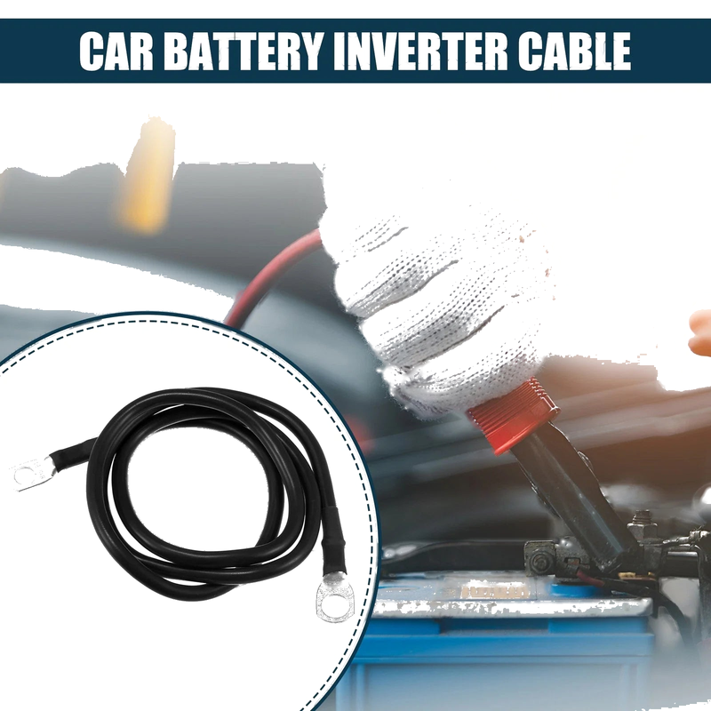 Car Cable / 5/16-3/8" 3ft / Battery Inverter Cable