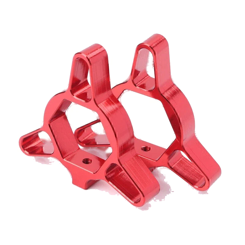 Universal Suspension Red CNC 22mm Fork Preload Adjusters