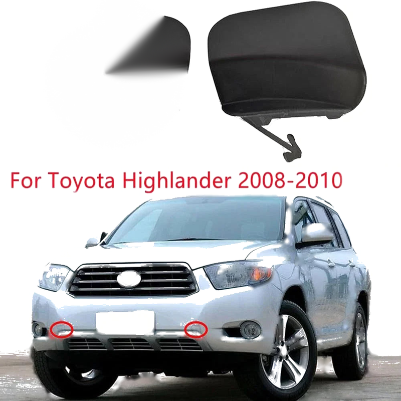 Toyota Highlander Front Bumper Tow Hook Eye Cap Cover (2008-2010)