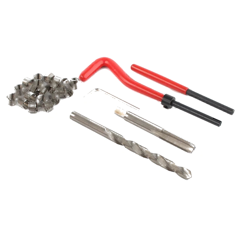 M12 Helicoil Coil 25pc M6x1.0 Thread Repair Tool Insert Kit