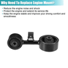 Toyota Camry 2.4L Engine Motor Mount (2002-2006)