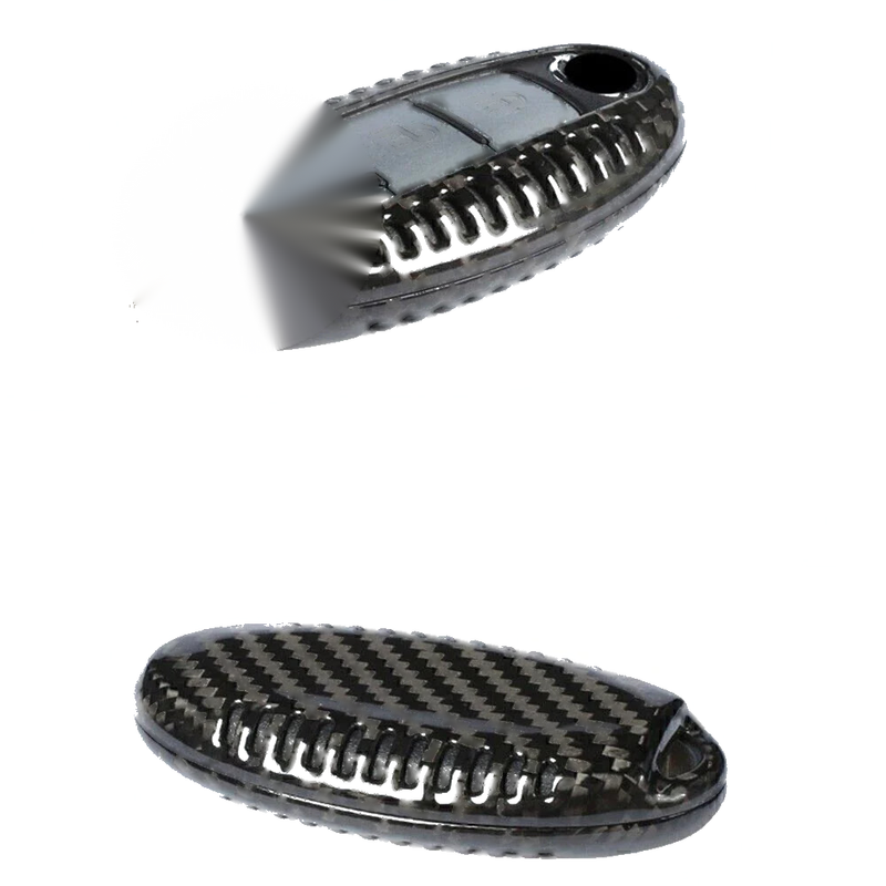 Infiniti Q50 Q60 Q70 Black Carbon Fiber Key Case (2014-2023)