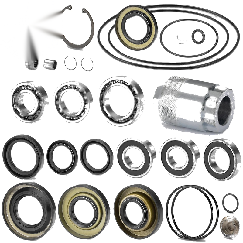 Honda Rancher 400 Rear Differential & Axle Seal Kit & Nut Tool (2004–2007)