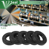 Oil Seal 30x56x12mm TG4 Lip Seal Ring Rotary Shaft Seal NBR Black 5 Pcs