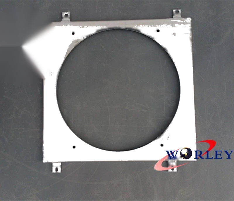 Toyota Land Cruiser 40 Series FJ40 FJ45 Aluminum Shroud + Fan (1960-1984)