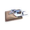 Interior Door Handle Brown Pair Fits Mitsubishi L200 Triton Pickup 1986-96 D06