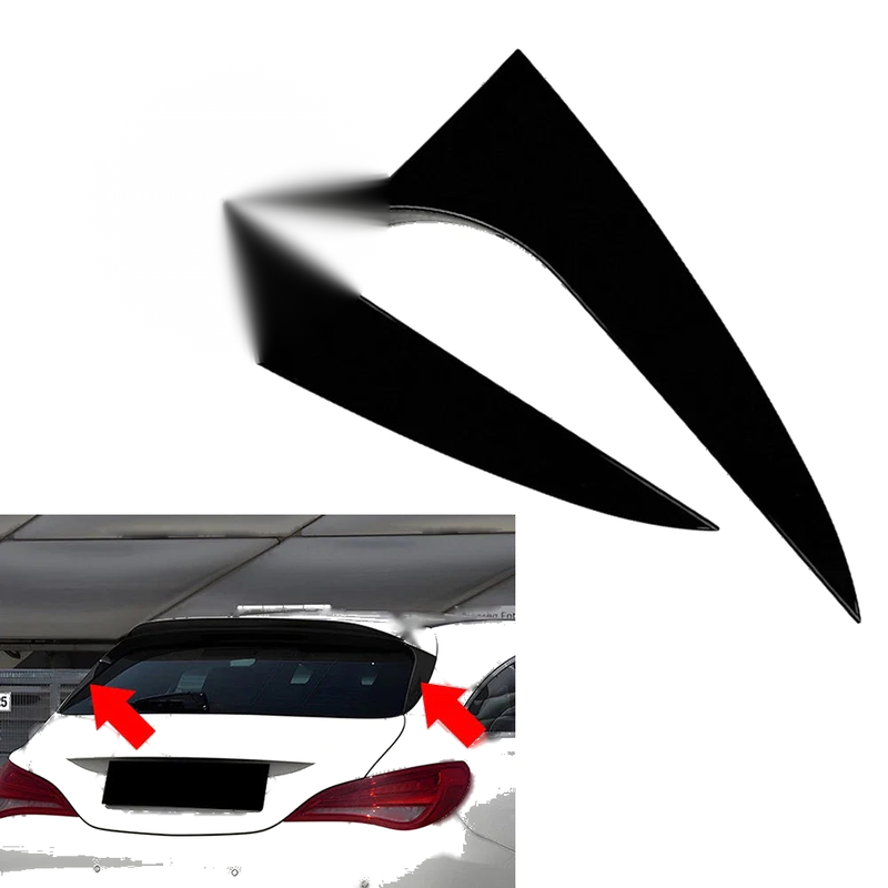 Mercedes Benz CLA Shooting Brake X117 Rear Side Spoiler Wing (2013-2019)