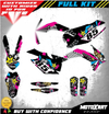 KTM SXF 250 450 Decal Kit RUSH Style Stickers (2013-2015)