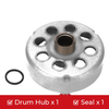 Honda TRX300FW 4x4 FourTrax Rear Brake Drum Hub (1988–2000)
