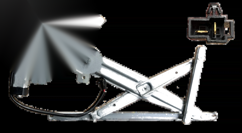 Great Wall V240 K2 Front Right Window Regulator 2-Pin Motor (2009–2016)