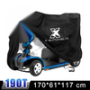 170CM Mobility Scooter Cover Waterproof Sun Rain Protection Black